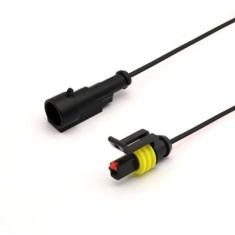 Cabo &agrave; prova d'&aacute;gua el&eacute;trico conector de fio plugue para automotivo &agrave; prova d'&aacute;gua conector kit com 10 cm...