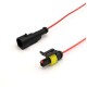 Cabo &agrave; prova d'&aacute;gua el&eacute;trico conector de fio plugue para automotivo &agrave; prova d'&aacute;gua conector kit com 10 cm... - Thumb 1