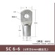 Conector SC tipo fio ponta terminal SC6-6 estanho revestido cobre - Thumb 1