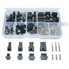 Kit 200 pe&ccedil;as de conectores SM 2,54 mm macho e f&ecirc;mea