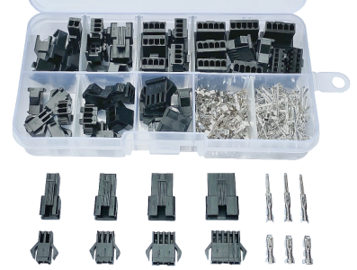 Kit 200 pe&ccedil;as de conectores SM 2,54 mm macho e f&ecirc;mea - Imagem 1