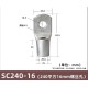 Conector SC tipo fio ponta terminal SC240-16 estanho revestido cobre - Thumb 1