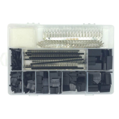 Kit de 1550 pe&ccedil;as XH 2.54 mm DuPont, carca&ccedil;as, terminais e pinos em fileira