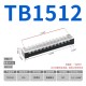 Borne de liga&ccedil;&atilde;o duplo fileira barreira parafuso TB-1512 zinco-revestido ferro - Thumb 1