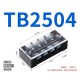 Borne de liga&ccedil;&atilde;o duplo fileira barreira parafuso TB-2504 n&iacute;quel-revestido cobre - Thumb 1