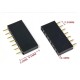 2.54 mm fileira &uacute;nica Pin Febarra de pinos macho 1x7P - Thumb 1