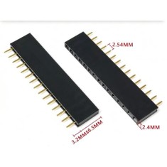 2.54 mm fileira &uacute;nica Pin Febarra de pinos macho 1x15P