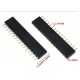 2.54 mm fileira &uacute;nica Pin Febarra de pinos macho 1x16P - Thumb 1