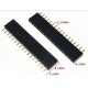 2.54 mm fileira &uacute;nica Pin Febarra de pinos macho 1x17P - Thumb 1