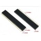 2.54 mm fileira &uacute;nica Pin Febarra de pinos macho 1x19P - Thumb 1