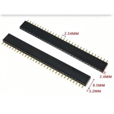 2.54 mm fileira &uacute;nica Pin Febarra de pinos macho 1x30P