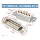 Conector DB15 macho 2 fileiras branco+dourado pin - Thumb 1