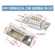 Conector DB15 macho 3 fileiras branco+dourado pin - Thumb 1