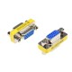 Adaptador DB15 mini de g&ecirc;nero 3 fileiras Femacho para f&ecirc;mea - Thumb 1