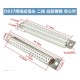 Conector DB37 f&ecirc;mea 2 fileiras branco+estanho pin - Thumb 1