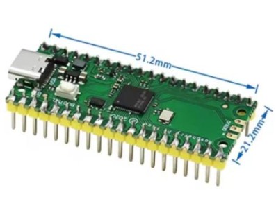 Placa de desenvolvimento Welded compat&iacute;vel vers&atilde;o Raspberry Pi Pico RP2040 USB-C Port - Imagem 1