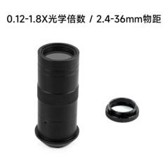 100X Microscope Lens para Pi Waveshare 100x Magnification industrial Microscope Lens, C/CS-montagem,...