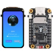 Placa ESP32-C6-LCD-1.47 Waveshare ESP32-C6 Dev , 1.47" LCD, WiFi6/Bluetooth5, Onboard RGB cor LEDs，Pin...