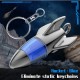 Chave port&aacute;til Anti-est&aacute;tico iro corpo humano est&aacute;tico eliminador Rocket azul - Thumb 1