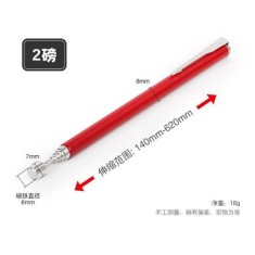 Port&aacute;til Telescopic magn&eacute;tico &iacute;m&atilde; Pen Handy ferramentas 2LB vermelho