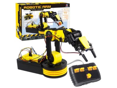 Bateria RC fio Controlled Robotic Arm kit STEM Project Diy Building Toy Robot Arm Manipulator Science Kits... - Imagem 1