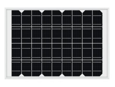 Monocrystalline Solar painel 18 V 10 w 340*232 mm （Waveshare：19598） - Imagem 1
