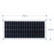Polycrystalline Solar painel 18 V 10 w 435x200 mm Semi-flex&iacute;vel （Waveshare：24167） - Thumb 1