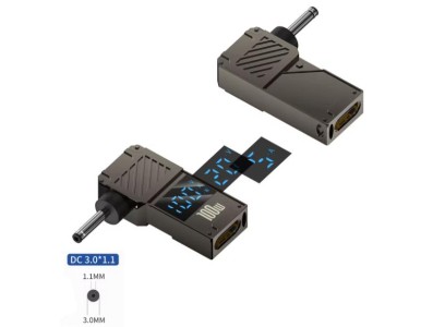 Conversor 100 W PD Luring inteligente digital tela USB-C para DC3011 - Imagem 1