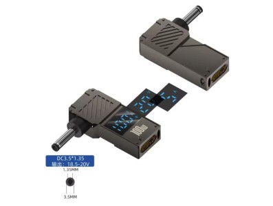 Conversor 100 W PD Luring inteligente digital tela USB-C para DC33135 - Imagem 1