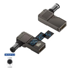 Conversor 100 W PD Luring inteligente digital tela USB-C para DC6044/6514