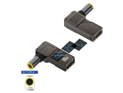 Conversor 100 W PD Luring inteligente digital tela USB-C para DC7909/7955 - Imagem 1