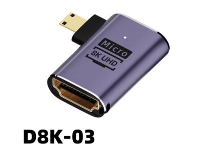 Conversor D8K-03 alto-defini&ccedil;&atilde;o micro - Imagem 1