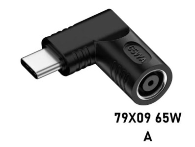 Conversor de energia 65WA DC7909 para USB-C - Imagem 1