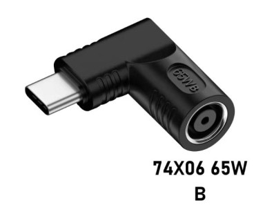 Conversor de energia 65WB DC7406 para USB-C - Imagem 1