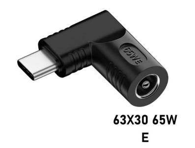 Conversor de energia 65WE DC6330 para USB-C - Imagem 1