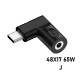 Conversor de energia 65WJ DC4817 para USB-C - Thumb 1