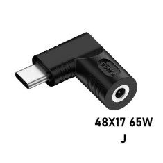 Conversor de energia 65WJ DC4817 para USB-C