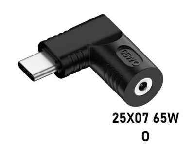 Conversor de energia 65WO DC2507 para USB-C - Imagem 1