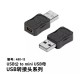 Conversor bidirecional 480-13 USB macho para mini USB f&ecirc;mea - Thumb 1