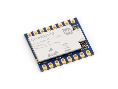 M&oacute;dulo LoRa Multibanda Waveshare Core2021-HF LR2021 - Imagem 1