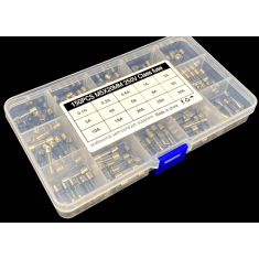 Kit 150 fus&iacute;veis de vidro 5&times;20 mm (3)