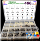 Kit 460 pe&ccedil;as de bot&otilde;es t&aacute;teis de toque leve 2 e 4 terminais - Thumb - 1