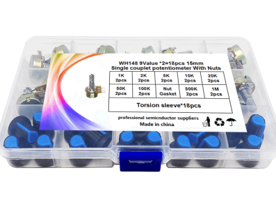 Kit de 18 potenci&ocirc;metros WH148 15 mm Single Link - Imagem 7
