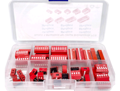 Kit 45 pe&ccedil;as de chaves DIP planas 2,54 mm 1&ndash;9P - Imagem 6