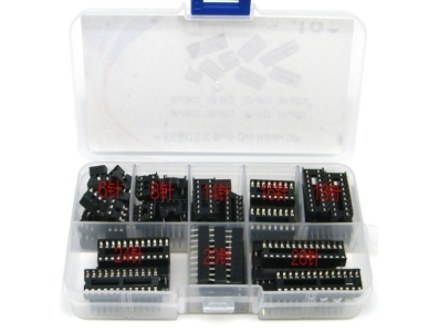 Kit 66 pe&ccedil;as soquetes para encaixe de CI passo 2,54 mm - Imagem 7
