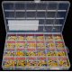 Kit 600 capacitores cer&acirc;micos multicamada 10 pF a 10 &micro;F 50 V - Thumb - 1