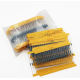 Kit de resistores de filme met&aacute;lico 820 pe&ccedil;as 1/4W 1% 41 valores, 20 unidades de cada valor - Thumb - 1