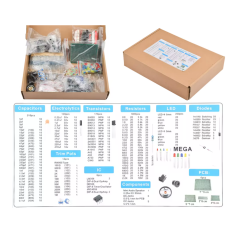 Kit de 1900 pe&ccedil;as de componentes eletr&ocirc;nicos para Arduino UNO R3