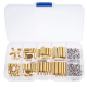 Kit 120 pe&ccedil;as M3 parafusos pilar hexagonais de cobre - Thumb - 1