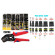 Kit 708 pe&ccedil;as de conectores el&eacute;tricos &agrave; prova d'&aacute;gua 1 a 6 pinos macho e f&ecirc;mea para crimpagem - Thumb - 1